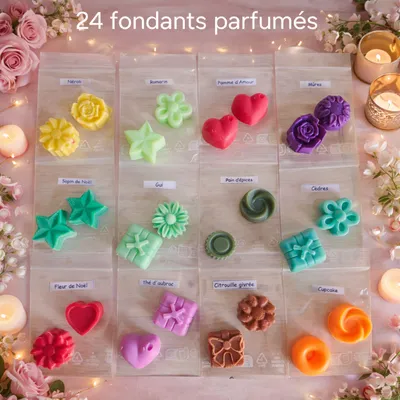 Fondants parfumés 